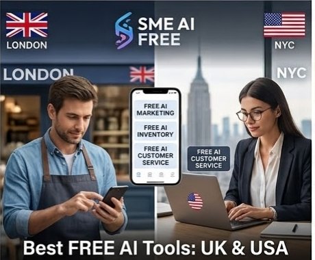 Best Free AI Tools for Small Business Owners in the UK and USA
