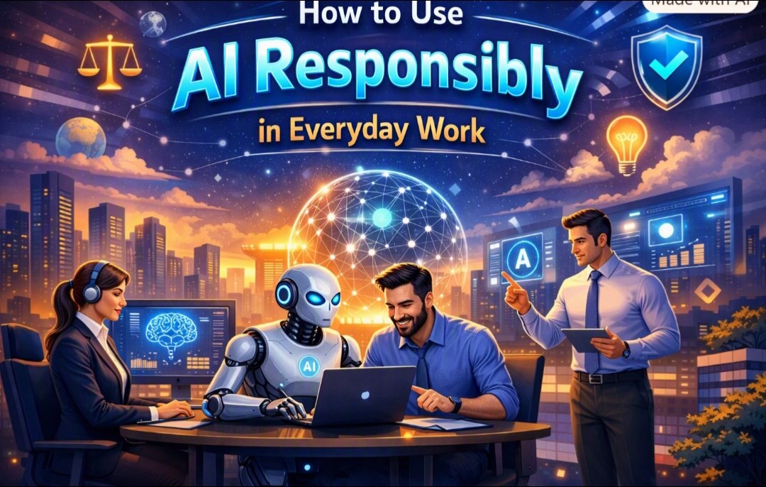 How to Use AI Responsibly in Everyday Work